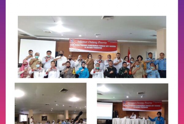 Kegiatan Rapat Kerja Program Pemberdayaan Penggiat Anti Narkoba di Instansi Pemerintah