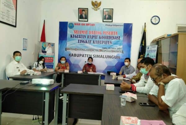 Rapat Koordinasi Tingkat Kabupaten BNNK Simalungun